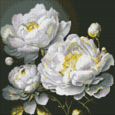 Алмазна мозаїка "Ідейка" /AMO7609/ "Бездоганна краса" 40*40см