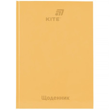 Дневник школьный "Kite" /K26-262-18/ твердая обкл. PU, оранжевый (1/20)