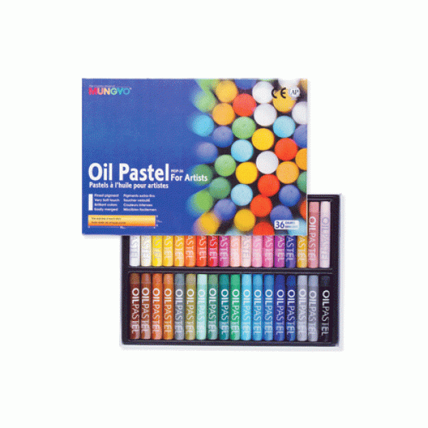 Professional oil pastel, 36 colors, MOP-36, MUNGYO/075/ (1/6)