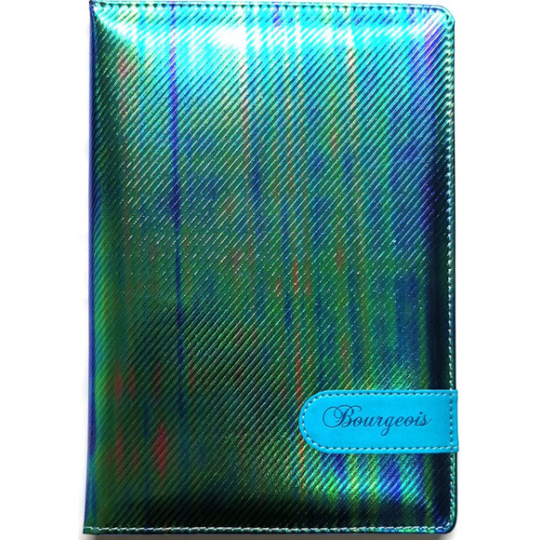 Notebook "Bourgeois" A5/80 leatherette TV cover /dis.9233/ ext. Bl. 80g, clean (1/40)