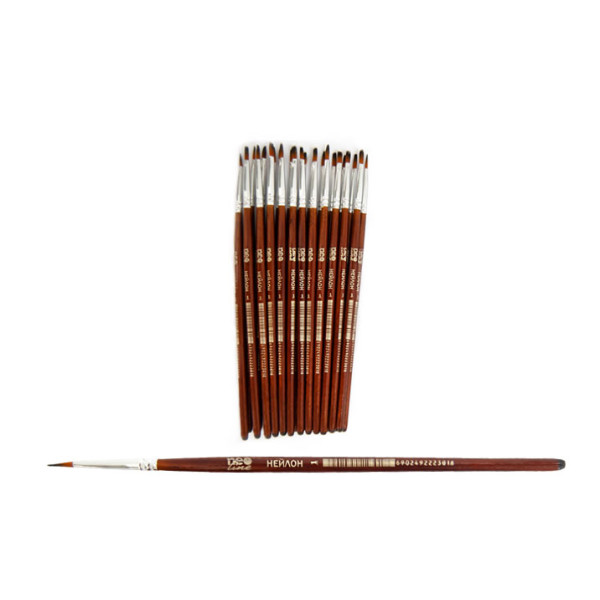 Brush nylon FLAT "Neo Line" No. 1 /2301-CHNS/ (25/250/5000)