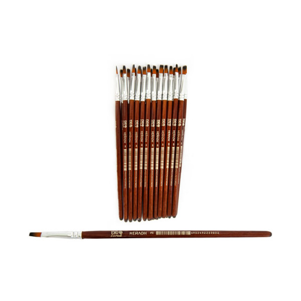 Brush nylon FLAT "Neo Line" No. 3 /2303-CHNS/ (25/250/5000)