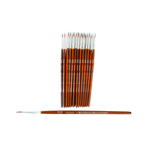 Round nylon brush "Neo Line" No. 1 /2201-CHNR/ (25/250/5000)