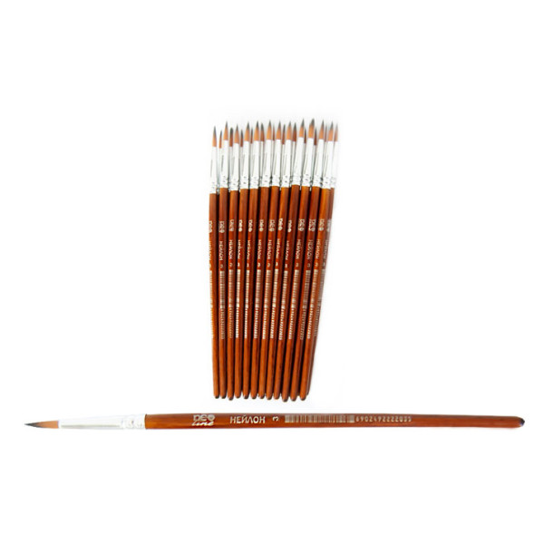 Round nylon brush "Neo Line" No. 3 /2203-CHNR/ (25/250/5000)