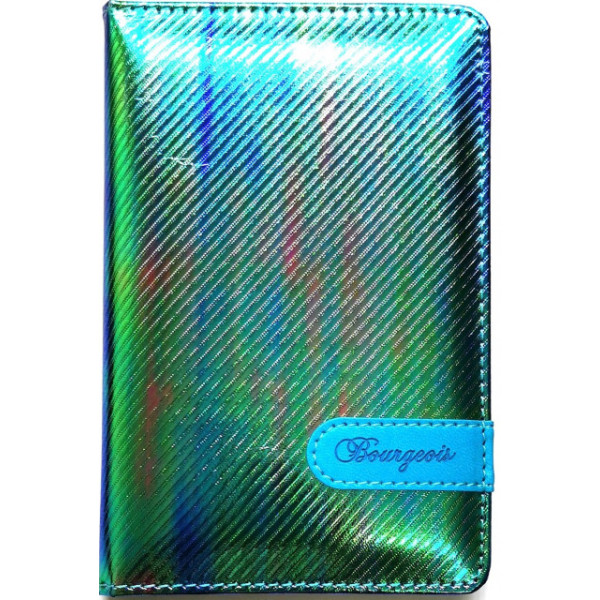 Notebook "Bourgeois" A6/80 leatherette TV cover /N9280/ ext. Bl. 80g, clean (1/60)