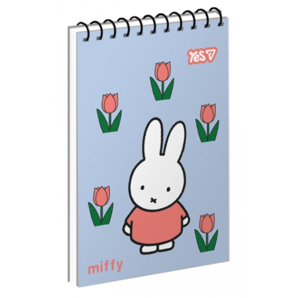 Notebook A7/80 # spiral from above "YES" /152512/ "Miffy: Happy Day" (1/336)