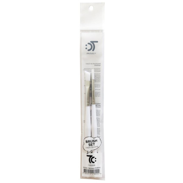 Set of brushes "7C:" /7C60201/ synthetics, 2 pcs (1/10)