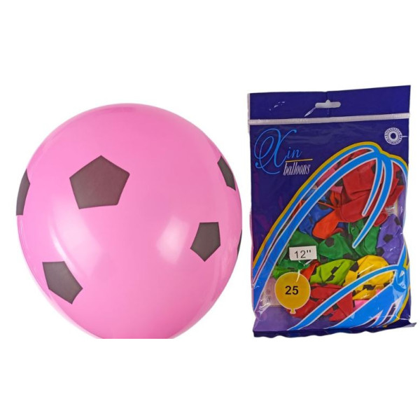 Кульки повітряні "Pelican" /1225-102/ Balloons 12' (30 см)  "Football "  25шт/уп