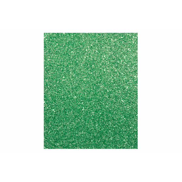 Flexica (foamiran) with glitter "WB" /8952/ 20*30cm, GREEN, 2mm (10 sheets/pack) (1/100)