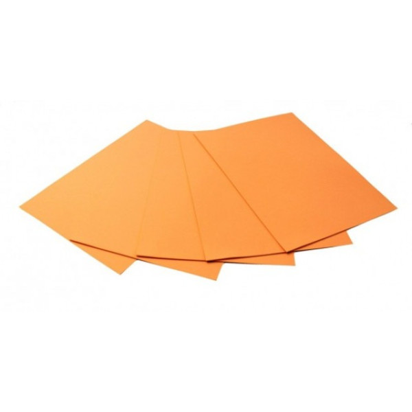 Flexica (foamiran) "Art studio of Happines" / EVA-1-007/ 1mm peach (5 sheets in a pack) (1/400)