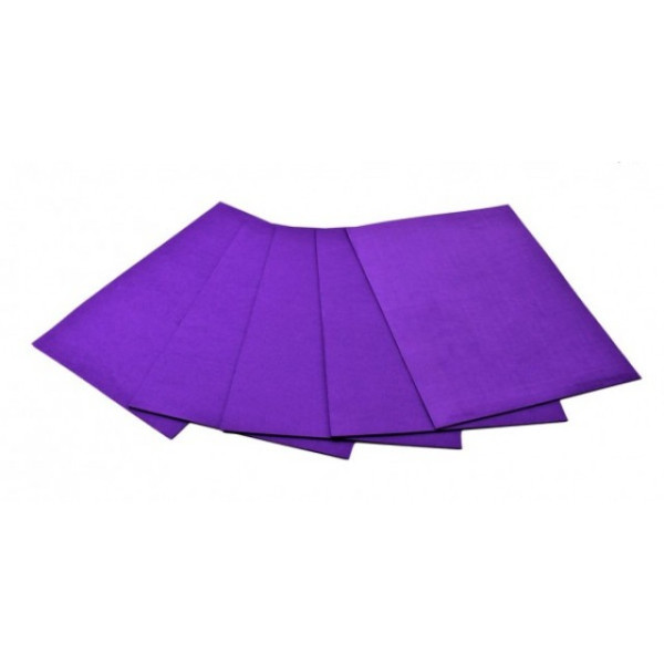 Flexica (foamiran) "Art studio of Happines" / EVA-1-025/ 1mm purple (5 sheets in a pack) (1/400)
