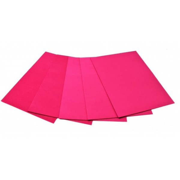 Flexica (foamiran) "Art studio of Happines" / EVA-1-044/ 1mm fuchsia (5 sheets in a pack) (1/400)