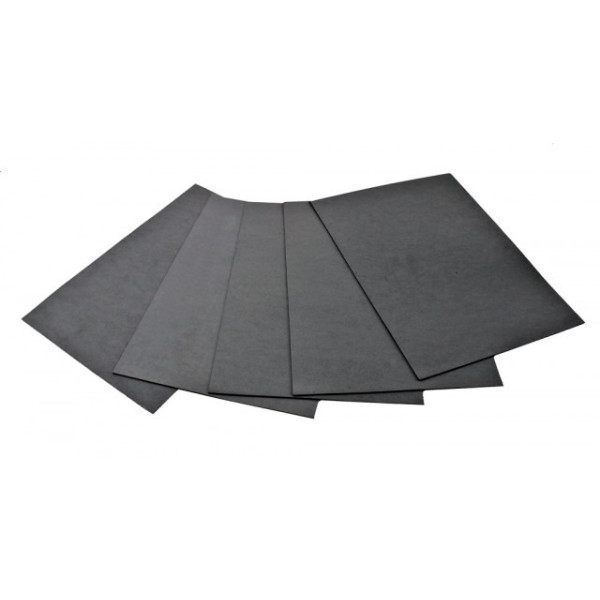Flexica (foamiran) "Art studio of Happines" /EVA-021/ 2.00 mm gray (5 sheets in a pack) (1/200)