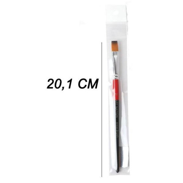 Brush nylon "Art Nation" No. 12 /BR8572-12/ 20.1*1.1 cm
