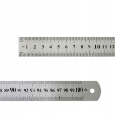 Линейка 100см металл ''JO'' /1018-100/ 0,7S (1/12/120)