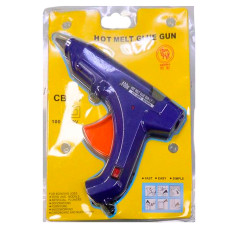 Пистолет клеевой для термоклея "JO" /DSCN3329/ 1,1см "Glue gun" 100W европ.розетка (1/48)