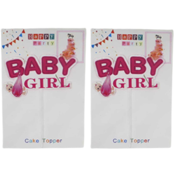 Топпер для торту /90800-5/ "Baby girl" 14 см (12/1200)
