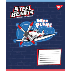 Тетрадь уч. "YES" 12л.# /767709/ "Steel Beasts" (25/500)