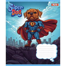 Тетрадь уч. "1B" 12л.== /768253/ "Super Dog" (25/500)