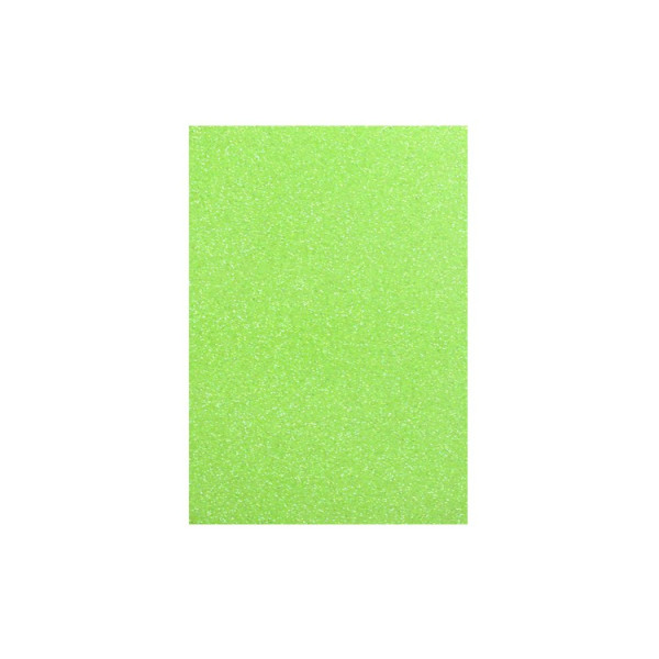 Flexica (foamiran) with glitter "WB" /8688(21)/ 20*30cm, LETTUCE Self-adhesive. 1.8 mm (10 sheets/pack) (1/100)