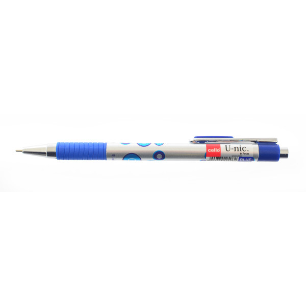 CELLO "U-nic" ballpoint/oil pen 0.7mm, BLUE (12/120/1200)