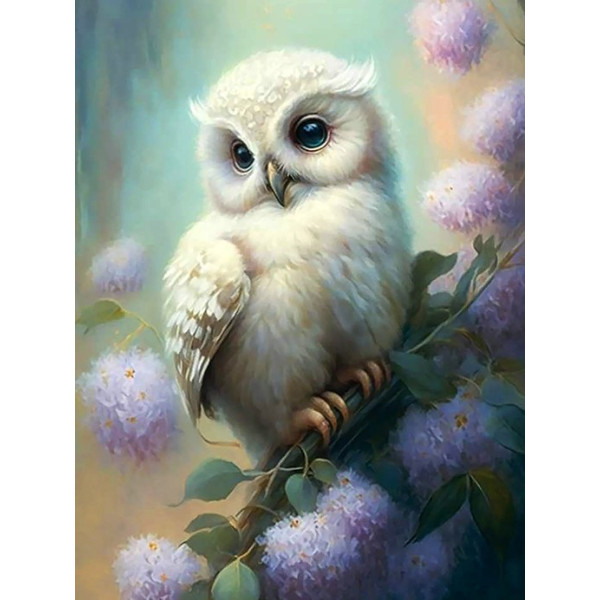 Diamond mosaic "Go to art" /177419/ "Night guard" 30*40cm