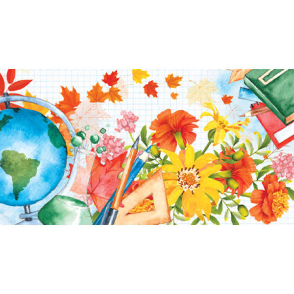 Envelope for money "EU" /527/ Autumn (school) 165*80mm (10/100)