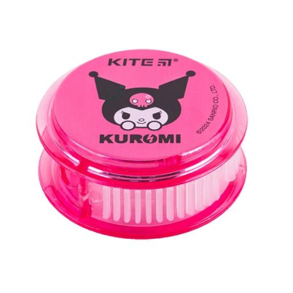 Sharpener "Kite" /HK24-117/ "Kuromi Kuromi" with container round (24/720)