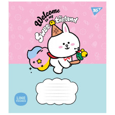 Тетрадь уч. "YES" 12л.// /766935/ "Line Friends. Sweetieland" (25/500)