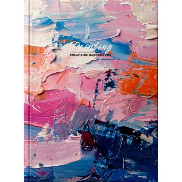 Notebook A5/176 sheets "Backpack" /TP-2/ "PAINTING" # tv/lam. cover, 60g/m2, mix (1/12)