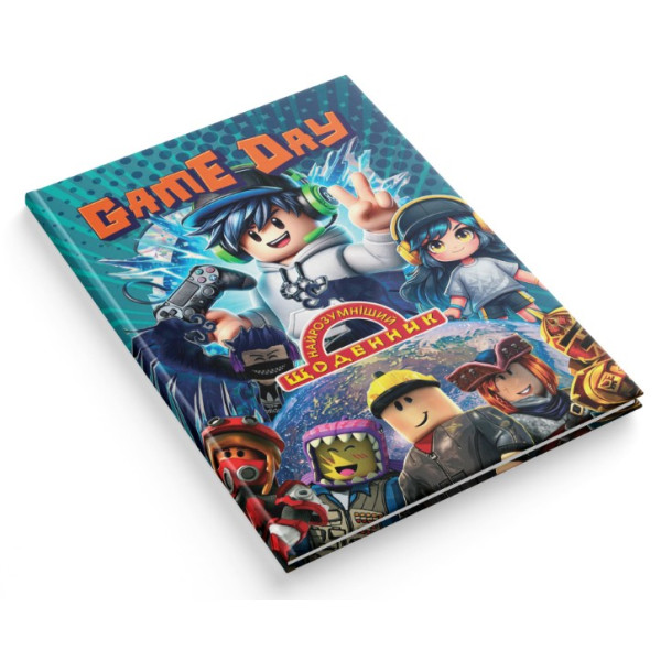 School diary "The Smartest" TV broadcast. /1B3559/ 80 pages. 170x240 mm "For Roblox fans" (1/20)