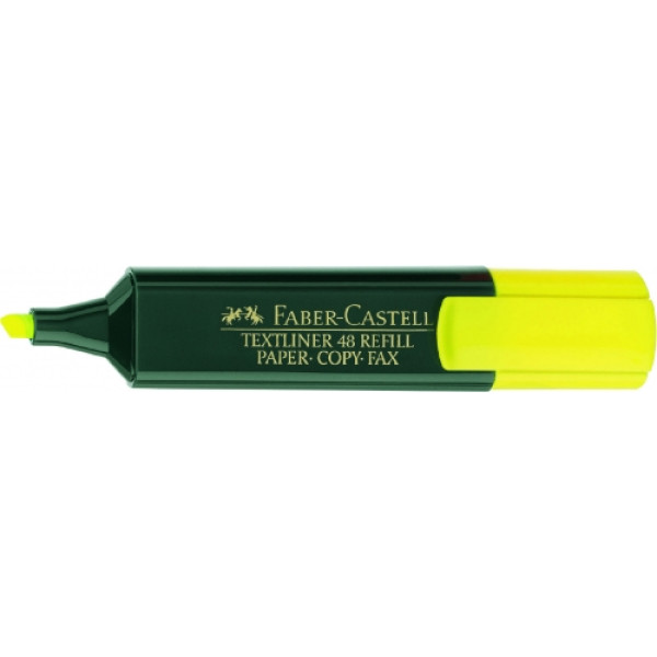 Marker "Faber-Castell" /154607/ TEXTLINER SUPERFLUOR, yellow (10)