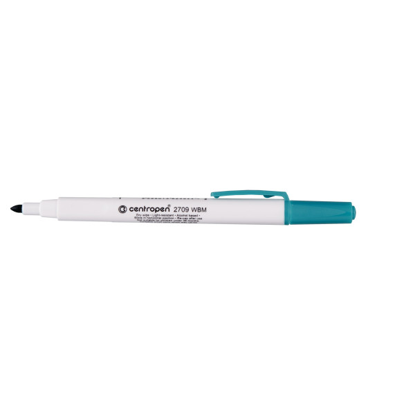 Dry erase marker "Centropen" /2709/04/ for blackboard, green (10)