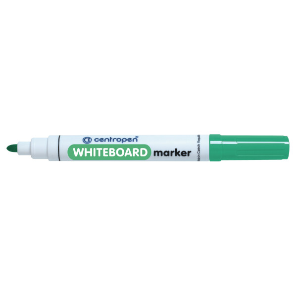 Dry erase marker "Centropen" /8559/04/ for blackboard, green (10)