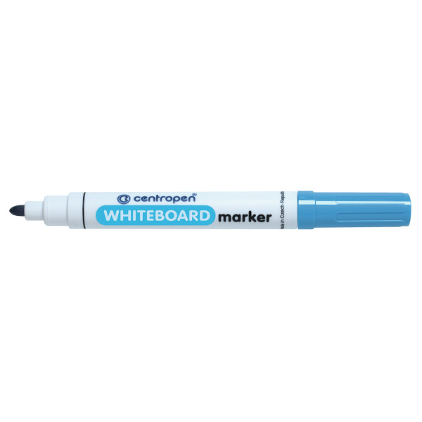 Dry erase marker "Centropen" /8559/03/ for blackboard, blue (10)