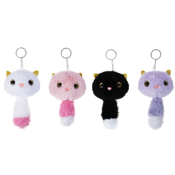 Soft keychain /8205/ "Cat-tail" 15cm (12)
