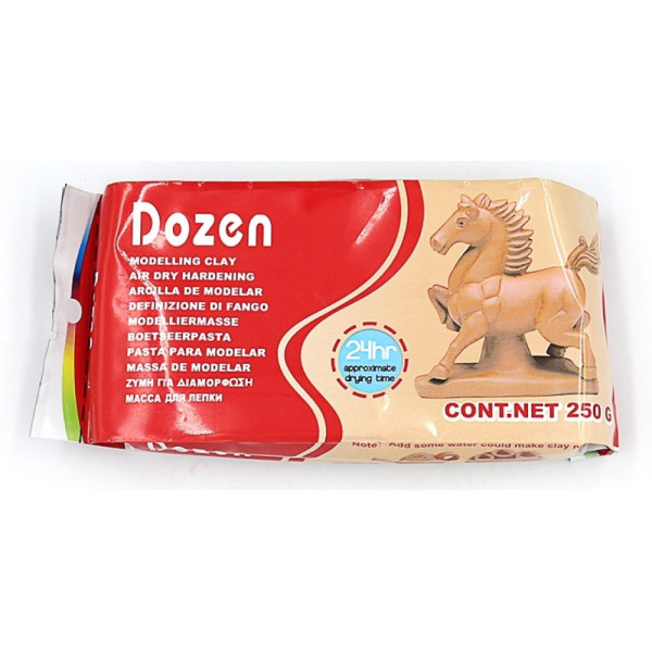 Паста для моделювання "Dozen" /DSCN0665/ теракотова 250г (1/72)