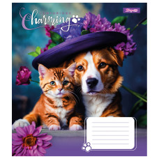 Тетрадь уч. "1В" 12л.== /767218/ "Charming companions" (25/500)