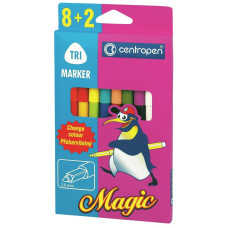 Фломастери "Centropen" 10 кол. /Cen-2549/10/ Magic (10)