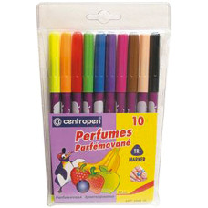 Фломастери "Centropen" 10 кол. /Cen-2589/10/ "Perfumes" фруктовий аромат (10)
