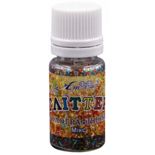 Glitter Holograph. "Atlas" /AS-2011, A-929/ MIX 5 g, in layer. jars (1/6)