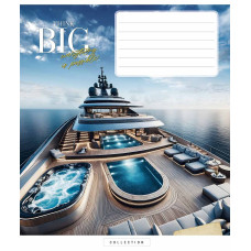 Тетрадь уч. "Star" 24л.# /3672K/ "Dream big" ИД-лак (мальчик) (25/200)