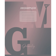 Тетрадь уч. "YES" 48л.# /767457/ "ПРЕДМЕТКА - ГЕОМЕТРИЯ (Fusion) выб.гибрид.лак (5/200)
