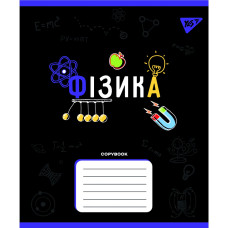 Тетрадь уч. "YES" 48л.# /767460/ "ПРЕДМЕТКА - ФИЗИКА (Black) выб.гибрид.лак (5/200)