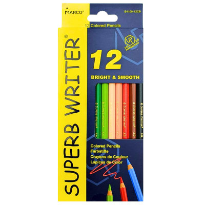 Купити олівці Marco Superb writer 12 кольорів 4100-12СВ оптом