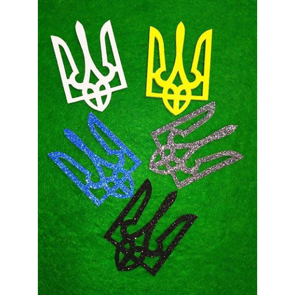 Blank "Diamond handles" /123080/ "Trident" 6 cm, 50 pcs in a pack. color mix, sticker