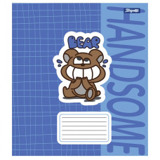 Тетрадь уч. "1В" 12л.== /766533/ "Handsome" (25/500)