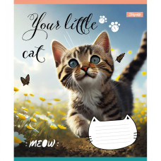 Тетрадь уч. "1В" 24л.== /766653/ "Your little cat" (20/320)