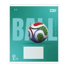 Тетрадь уч. "YES" 12л.# /768676/ "Ball" (25/500)