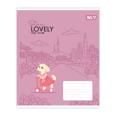 Тетрадь уч. "YES" 12л.# /768765/ "Stay lovely" (25/500)
